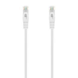 ÷ Aisens - cable de red latiguillo rj45 lszh cat.6a 500 mhz utp awg24, blanco, 1.0m