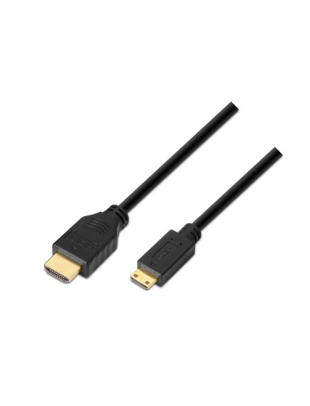 ÷ Aisens - cable hdmi a mini hdmi alta velocidad / hec, a/m-c/m, negro, 1.8m