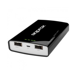 ÷ Approx power bank de bolsillo universal evolution 7800 mah (negro)
