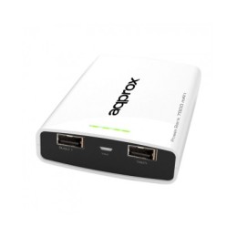 ÷ Approx power bank de bolsillo universal evolution 7800 mah (blanco)