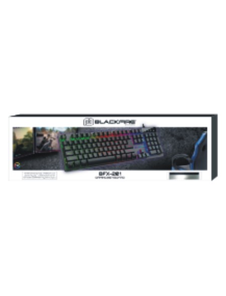 ÷ Ardistel blackfire pc gaming teclado steel bfx201