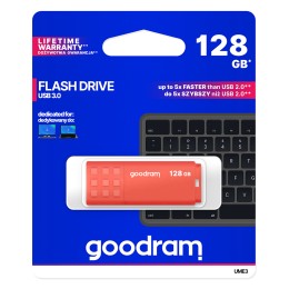 ÷ Goodram usb 128gb ume3 orange usb 3.0