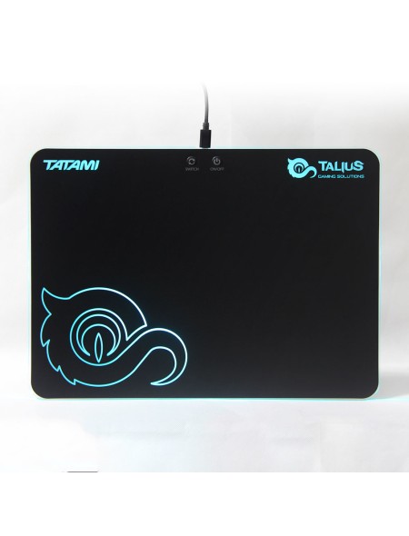 ÷ Talius alfombrilla gaming tatami retroiluminada rgb