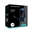 Auriculares con Microfono Conceptronic Polona 02b / estereo / Jack 3.5mm / VoIp / negro