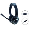 Auriculares con Microfono Conceptronic Polona 02b / estereo / Jack 3.5mm / VoIp / negro