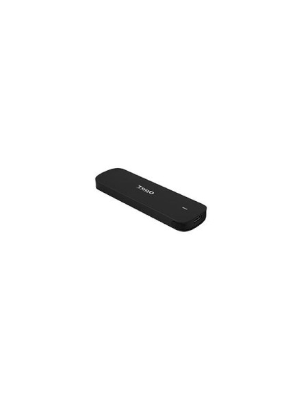 Caja externa SSD M.2 NVMe PCIe Type-C 3.1 Gen2 / Tooq / Aluminio / Negra / TQE-2201B