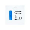 Caja externa SSD M.2 NVMe PCIe Type-C 3.1 Gen2 / Tooq / Aluminio / Azul / TQE-2201BL