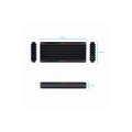 Caja externa SSd M.2 Ngff / NVMe Type-C USB 3.1 Gen2 / Tooq / RGB / Shinobi / Negro / Tqe-2222b