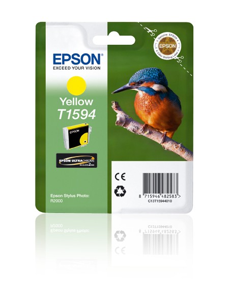 ÷ Tinta original epson t1594 amarillo c13t15944010 17ml