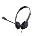 Auriculares Trust Basic con microfono / Jack 3.5mm / 1.8m / Negro / 24659