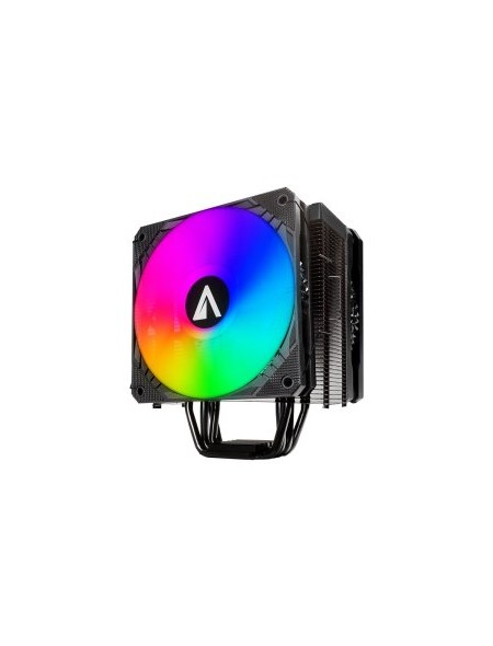 ÷ Ventilador con disipador para cpu abysm ab832407 snow iv argb 120mm color negro