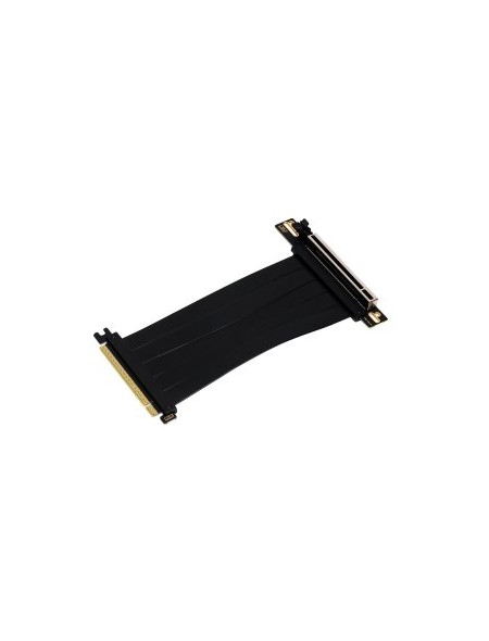÷ Cable riser pcie 4.0 abysm ab461701 x16 flexible negro intel/amd