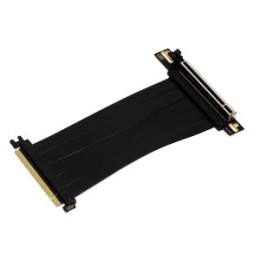 ÷ Cable riser pcie 4.0 abysm ab461701 x16 flexible negro intel/amd