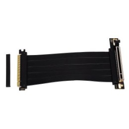 ÷ Cable riser pcie 4.0 abysm ab461701 x16 flexible negro intel/amd