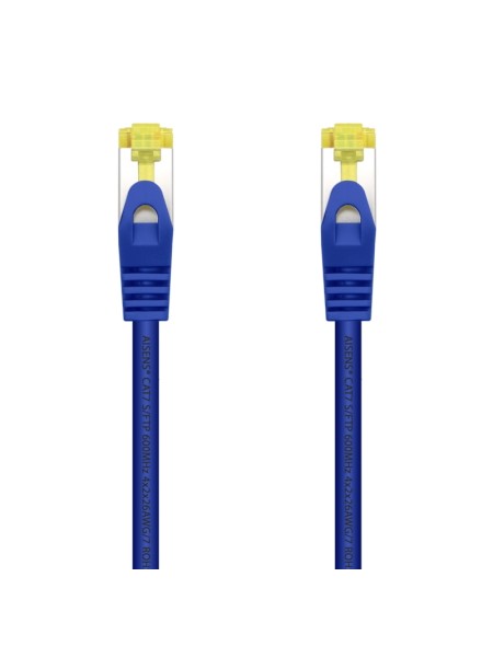 ÷ Aisens - cable de red latiguillo rj45 lszh cat.7 600 mhz s/ftp pimf awg26, azul, 2.0m