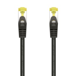 ÷ Aisens - cable de red latiguillo rj45 lszh cat.7 600 mhz s/ftp pimf awg26, negro, 0.5m