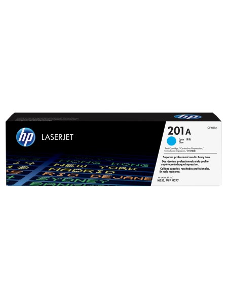 ÷ Tóner original hp cf401a cian 201a 1.330 páginas