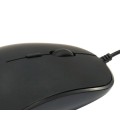 Raton optico Usb Conceptronic Regas / Ambidiestro / 1200 Dpi / Negro / REGAS01B