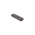 Caja externa SSD M.2 NGFF Type-C 3.1 Gen1 / Tooq / Aluminio / Marrón / TQE-2202BR