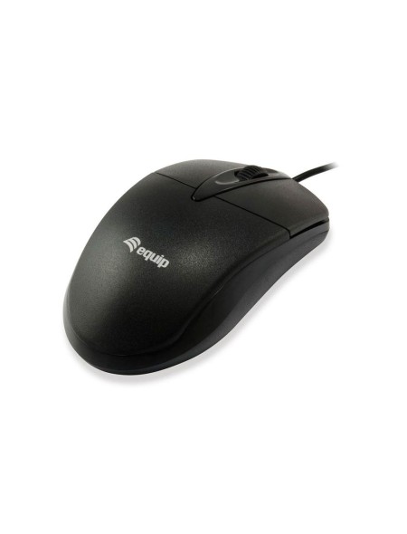 Raton óptico Usb Equip Life / 3 botones / 1000dpi / Negro / 245102