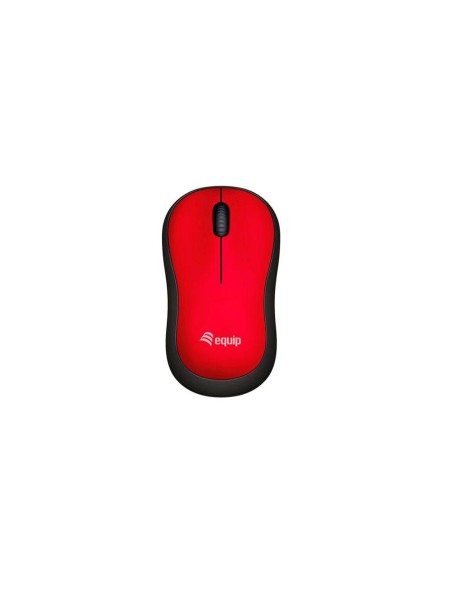 Raton inalambrico equip comfort wireless mouse 1200dpi / Rojo / 245113
