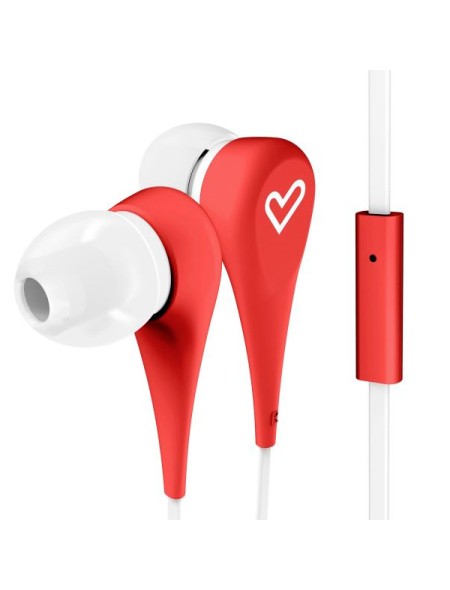 ÷ Auricular intrauditivo energy sistem style 1+ red, micro integrado, control talk