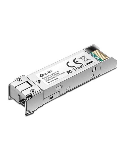 ÷ Transceiver tp-link sm321b-2 bidireccional wdm giga monomodo lc tx:1310nm/rx:1550nm hasta 2km
