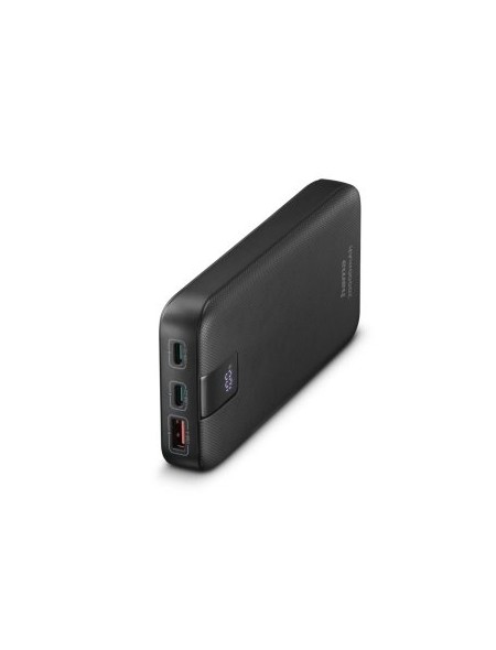 ÷ Powerbank hama pd 20 20000mah 2xusb-c pd 1xusb-a carga rapida color antracita
