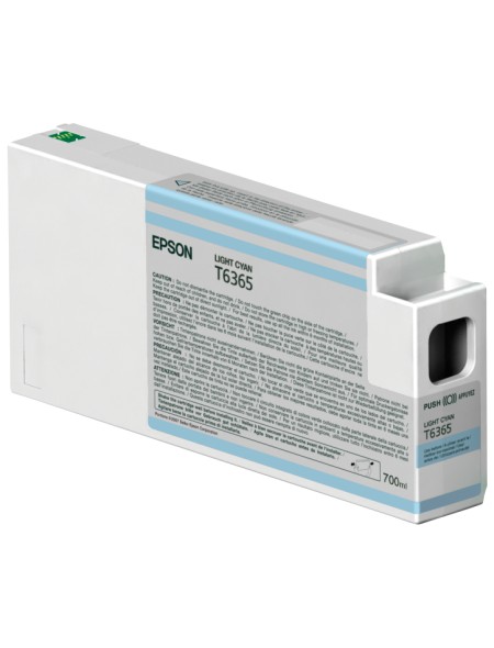 ÷ Tinta original epson t6365 cian claro c13t636500 700ml
