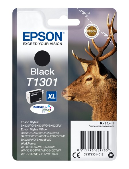 ÷ Tinta original epson t1301 negro c13t13014012 10.1ml