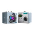Altavoces Bluetooth Energy Sistem Karaoke / Bluetooth 5.4 / 60W / IPX4 / 2 Microfonos Inalambricos / Luces LED / Verde / 459339