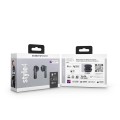 Auriculares Inalambricos Bluetooth Energy Sistem Style 4 / Diseño Compacto / Caja de carga / Gris / 453504