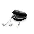 Auriculares Energy Sistem Metallized / Cable 1.2 / Microfono Integrado / Control de Volumen / Blanco / 457229
