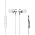 Auriculares Energy Sistem Metallized / Cable 1.2 / Microfono Integrado / Control de Volumen / Blanco / 457229