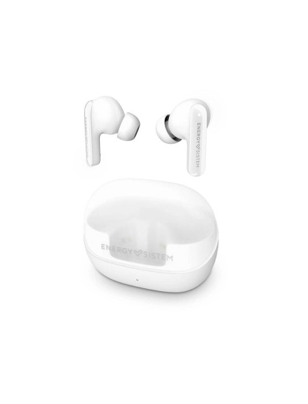 Auriculares Inalambricos Bluetooth Energy Sistem Serenity ANC / Cancelacion de ruido 30 dB / Bt 5.4 / 25h Autonomia / IPX4 / Blanco / 459209