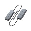 ÷ Adaptador usb-c a ethernet rj45 conceptronic abby24g 2 puertos gigabit con hub usb 3,2 x2 puertos