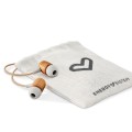 Auriculares Energy Sistem CherryWood / Mini Jack / Microfono Integrado / Marron / 450428