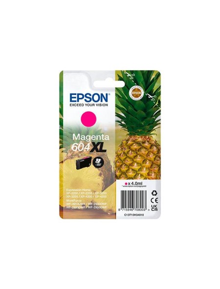 Tinta Original Epson 604 XL Magenta XP-2200 / WF-2910DWF