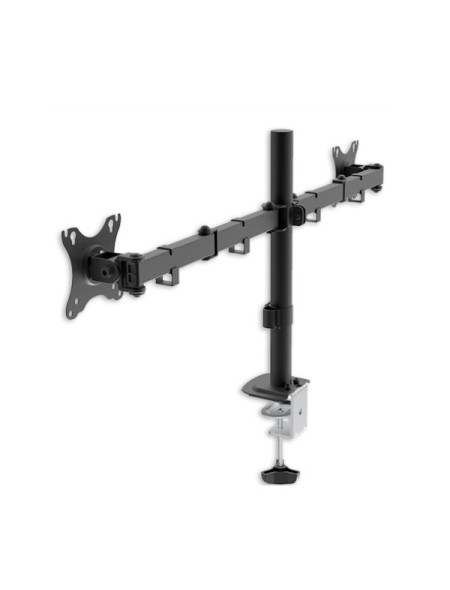 ÷ Soporte de mesa unyka uk710102 2 cabezales ajustable y giratorio 10-32