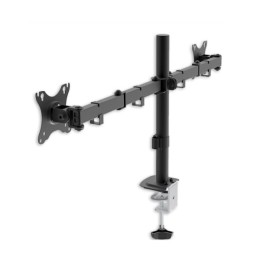 ÷ Soporte de mesa unyka uk710102 2 cabezales ajustable y giratorio 10-32