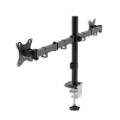 ÷ Soporte de mesa unyka uk710102 2 cabezales ajustable y giratorio 10-32