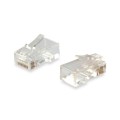 ÷ Kit 100 conectores rj45 equip categoria 6 121144