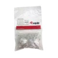 ÷ Kit 100 conectores rj45 equip categoria 6 121144