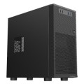 ÷ Caja micro atx unykach aero c15 uk52015 frontal rejilla disipador max 150mm gpu max 295mm negro