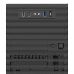 ÷ Caja micro atx unykach aero c15 uk52015 frontal rejilla disipador max 150mm gpu max 295mm negro