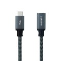 Cable prolongador USB-C 3.2 Gen2x2 M/H / 1.5m / 100W 5A / 4K-60Hz / Nanocable  10.01.4501-L150