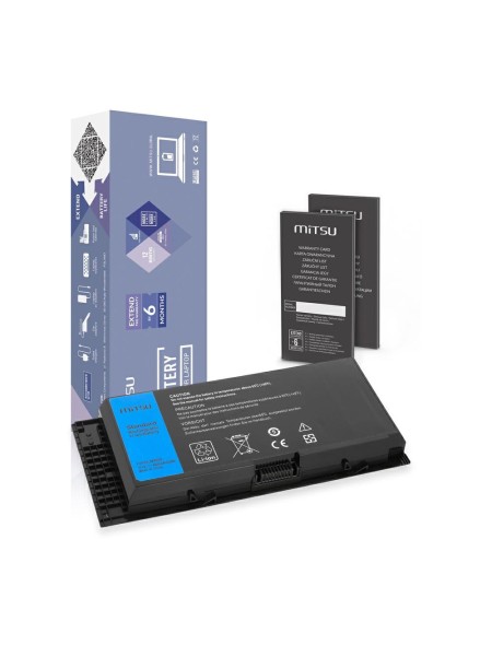 Batería compatible para portátil DELL Precision M6600 11.1V 4400 mAh Mitsu