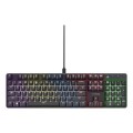 ÷ Teclado trust gaming gxt 871 zora mecanico rgb color negro