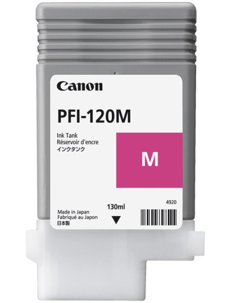 ÷ Tinta original canon pfi-120m magenta 130ml