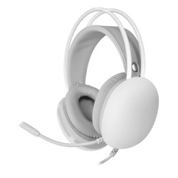 ÷ Headset mars gaming mh-glow white jack 3.5mm y alimentacion por usb iluminacion 360? chroma en diade